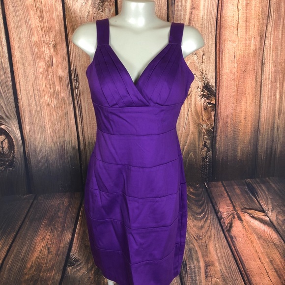 Bisou Bisou Dresses & Skirts - Bisou Bisou purple sleeveless dress